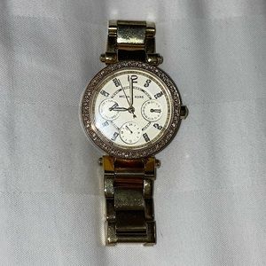 Michael Kors Ladies' Mini Parker Watch MK6056 Gold